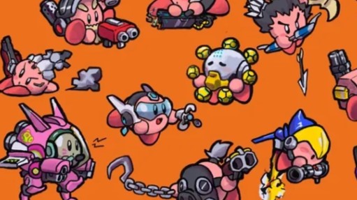 【OW2】海外勢によってOWの全ヒーローが『星のカービィ』化される
